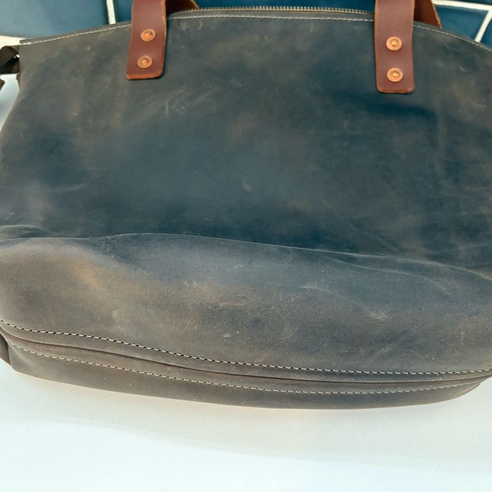 San Tan Leather Tote Bag - Picture 4 of 7